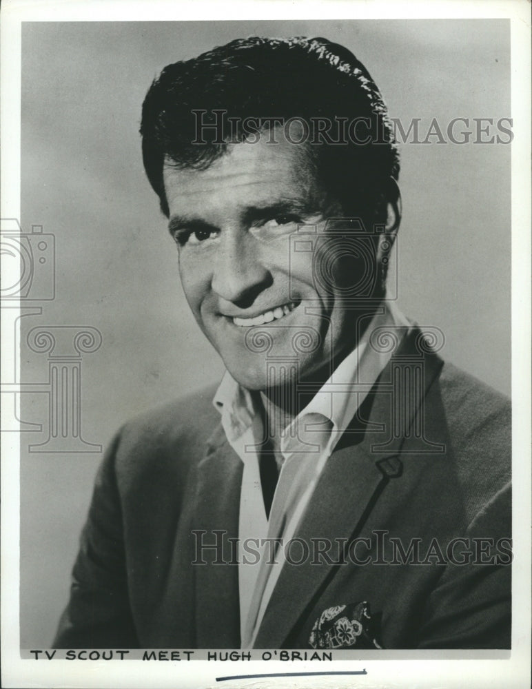 1968 Hugh O&#39; Brian, American Actor - Historic Images
