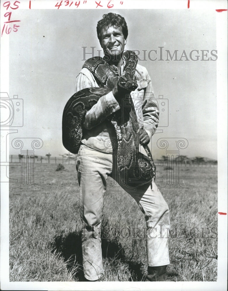 1971 Hugh O' Brian, American Actor  in "Africa - Texas Style" - Historic Images