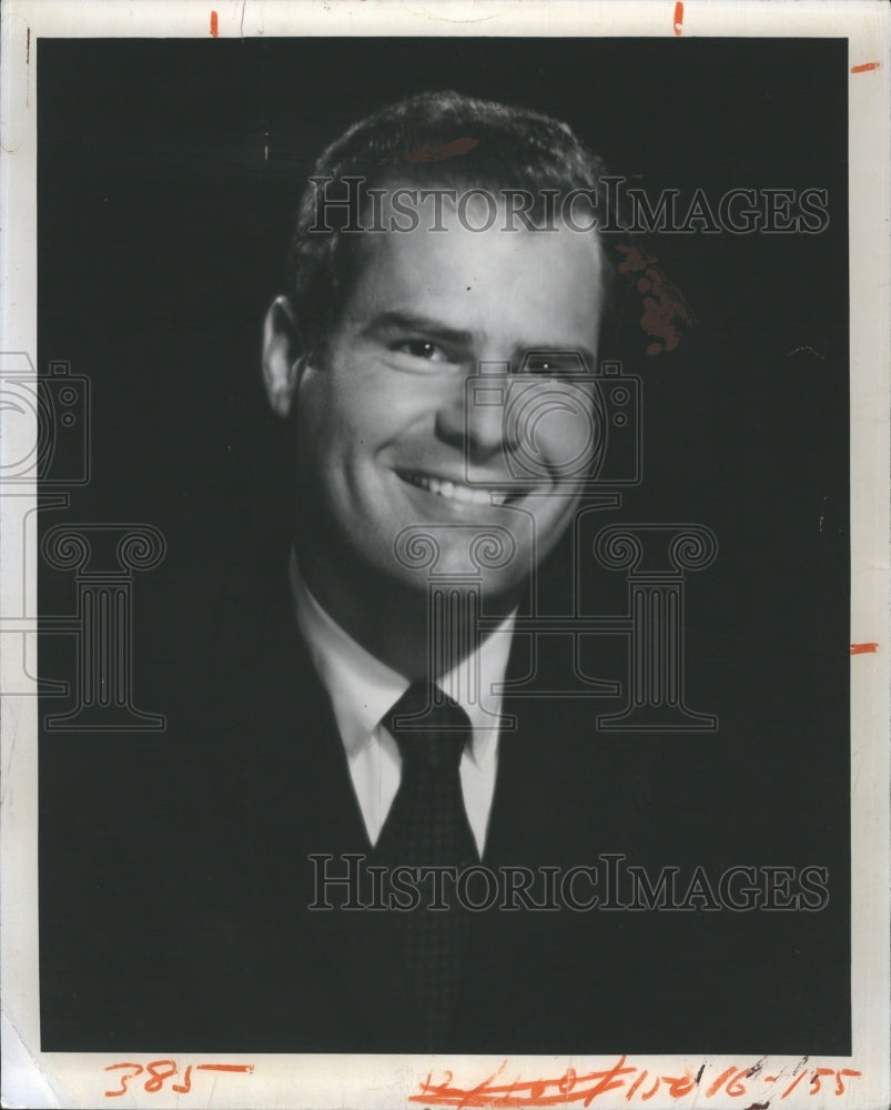 1973 Rev. John Huffman of Key Biscayne Presbyterian Church - Historic Images