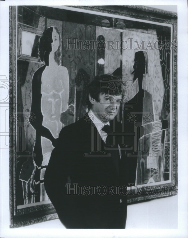 1981 Robert Hughes writer & presenter "Exploration of Modern Art" - Historic Images