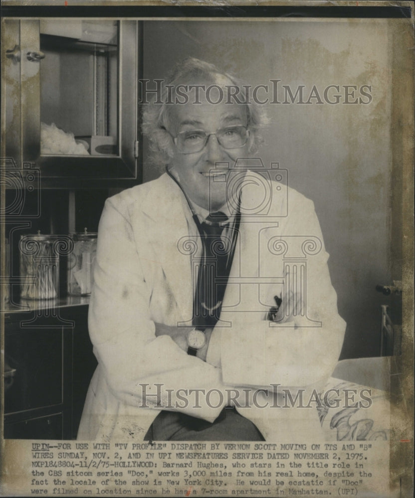 1975 Barnard Hughes stars in "Doc" - Historic Images