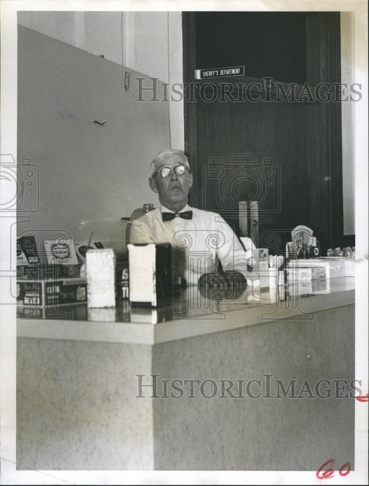 1961 Charlotte County Courthouse Snack Bar Harry Pittman  - Historic Images