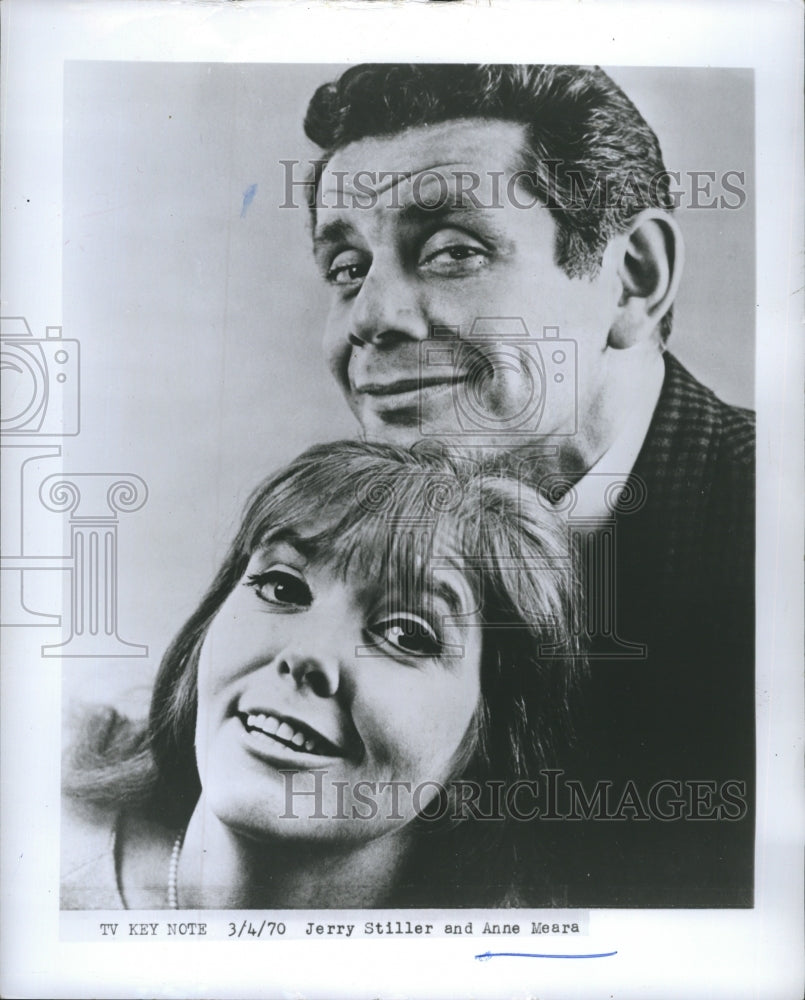 1970 Jerry Stiller And Anne Meara Guest Star of TV Key Note - Historic Images