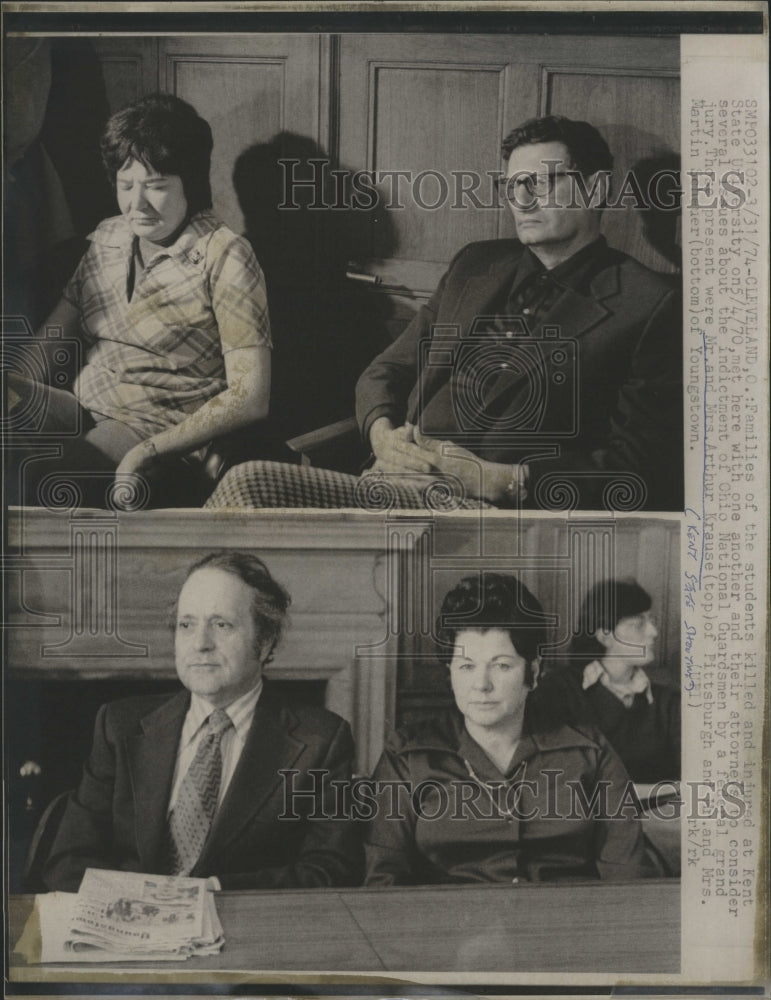 1974 Mr. &amp; Mrs. Arthur Krause and Mr. &amp; Mrs. Martin Scheier - Historic Images