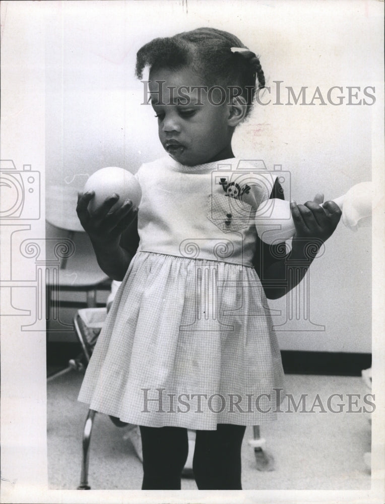 1968 Family Children Services Adoption Girl Karen  - Historic Images