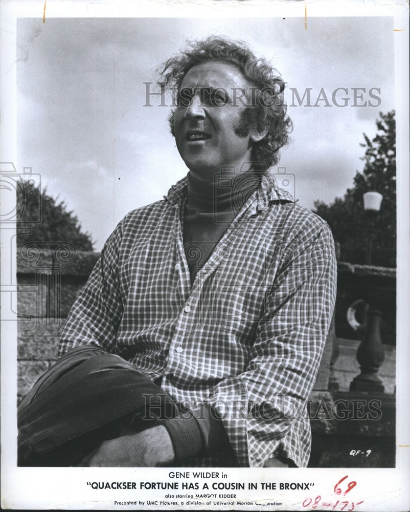 1971 Gene Wilder in "Quackser Fortune has a Cousin in the Bronx" - Historic Images