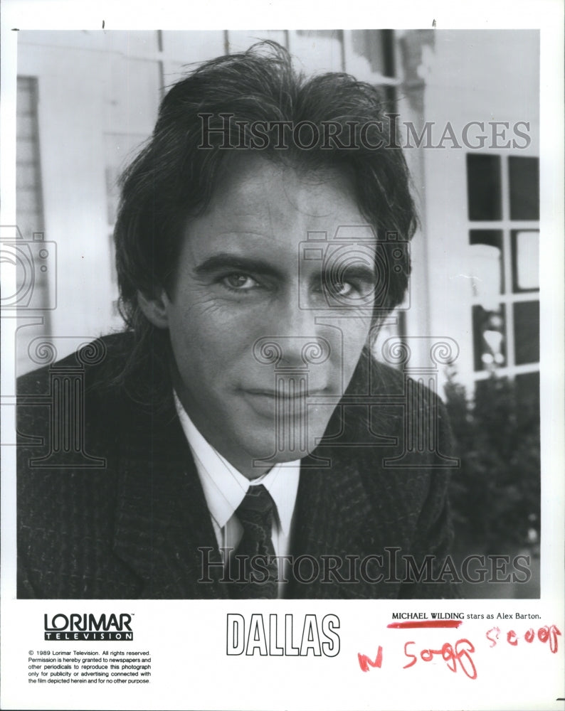 1969 Michael Wilding in "Dallas" - Historic Images