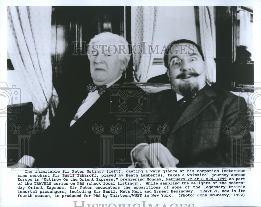 1992 Peter Ustinov, Actor - Historic Images