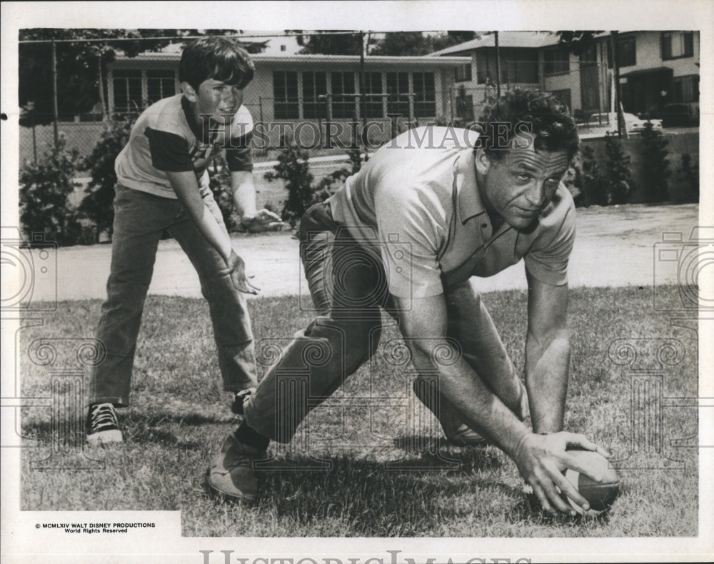 Actor Butch Patrick and David McLean.  - Historic Images