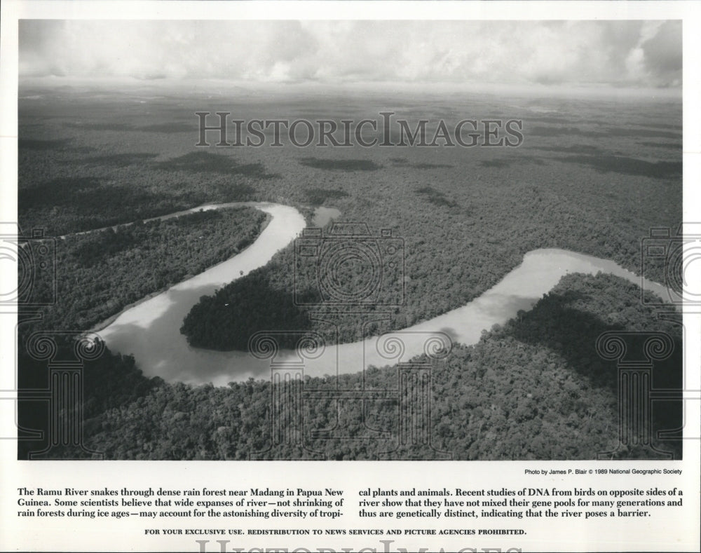 Ramu River in Papua New Guinea  - Historic Images
