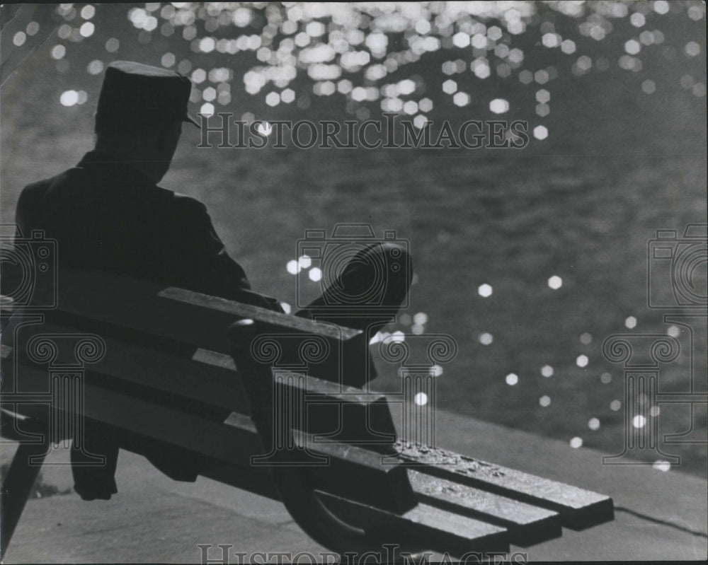 1976 A picture of river in New Port  - Historic Images