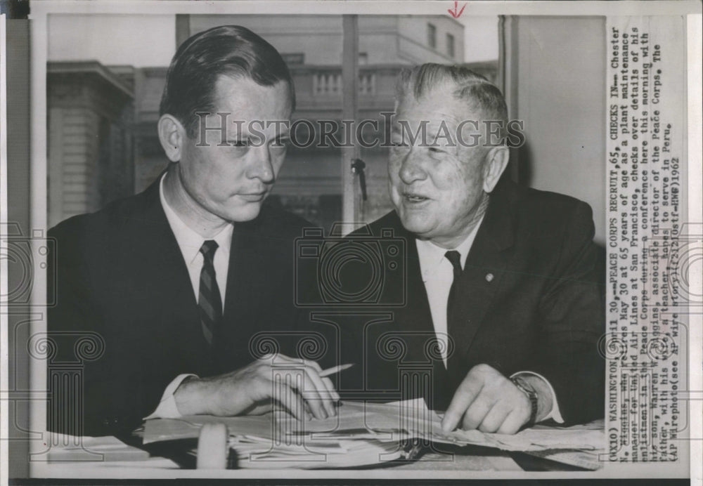 1962 Chester Higgins, & Warren Higgins, Peace Corp.  - Historic Images