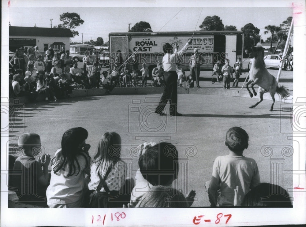 1970 Sertoma club stages circus.-Historic Images