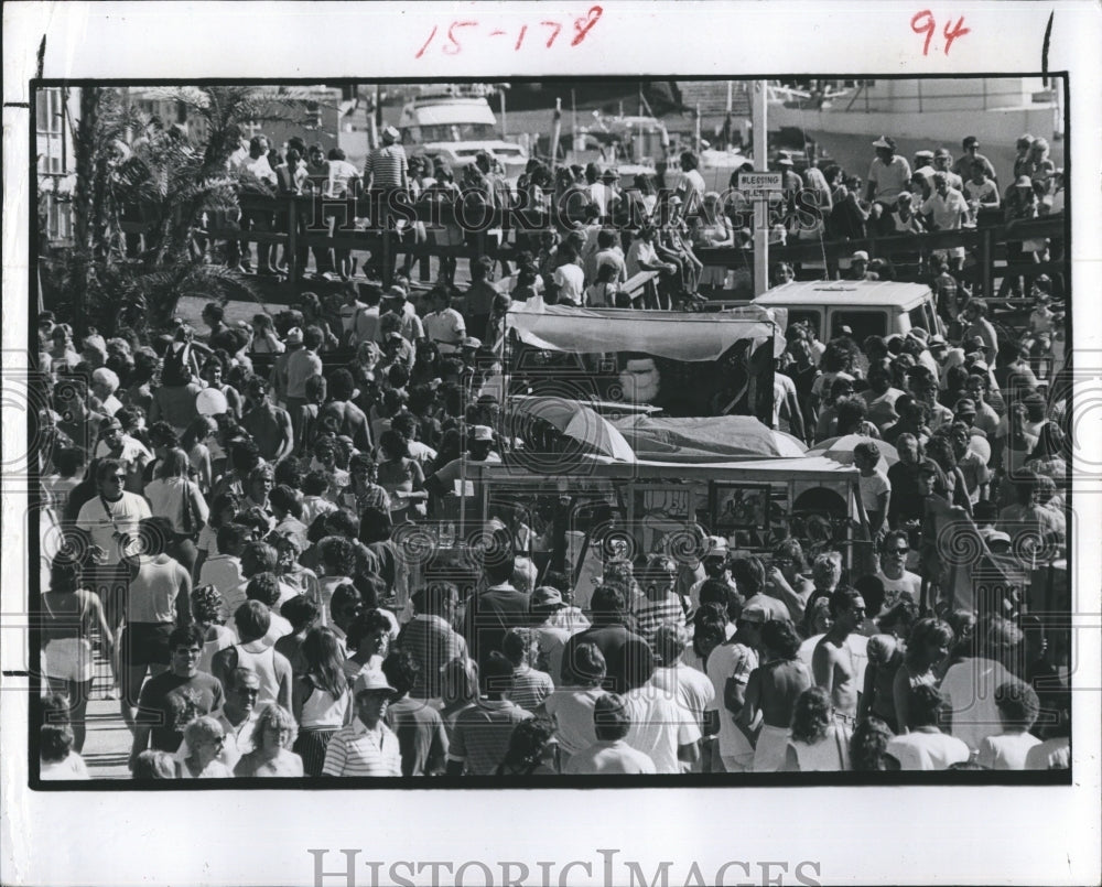 1984 John&#39;s Pass Seafood Festival in Madeira Beach - Historic Images