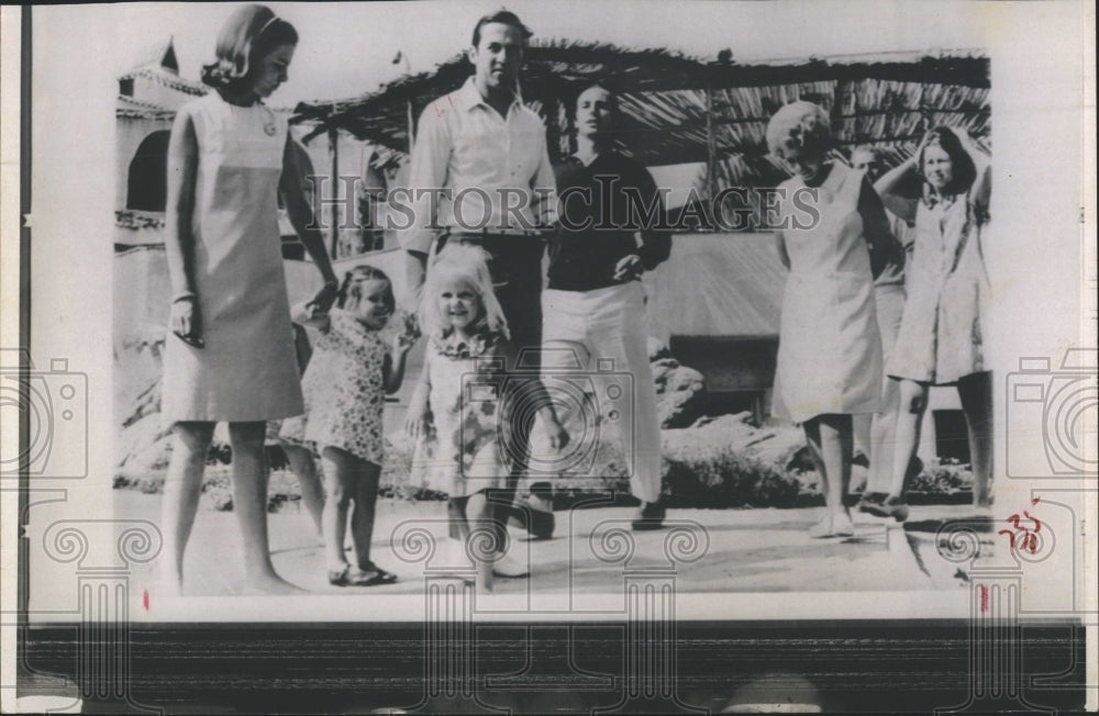 1968 King Queen Greece Anne - Historic Images