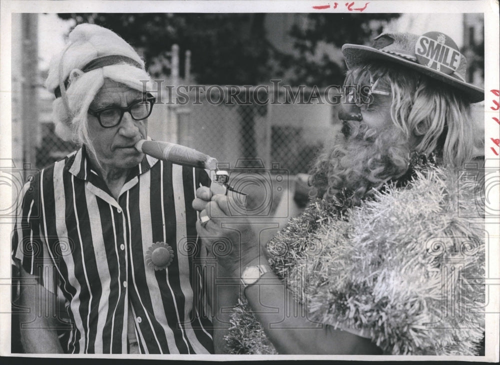 1969 George Smith and Jim Bach, Car Racers  - Historic Images