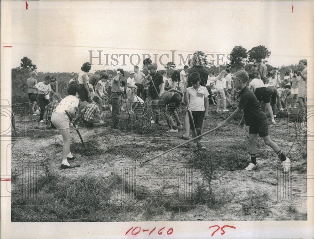 1968 Agriculture Class at Science Center  - Historic Images