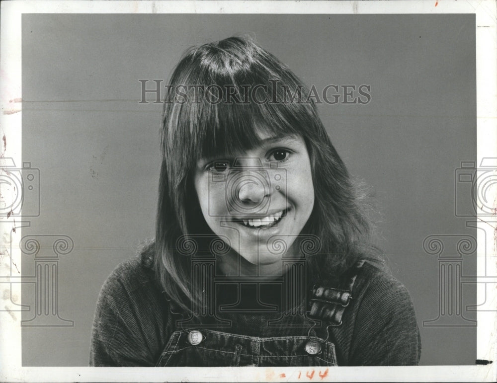 1977 Press Photo Kristy McNichols is in &quot;Family&quot; - Historic Images