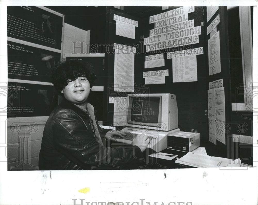 1988 Pinellas Regional Science Engineering Fair Dan Bornstein - Historic Images