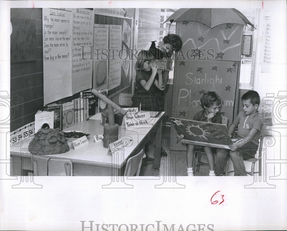 1966 First Grade Students Win First Place Skyview Elementary Show - Historic Images