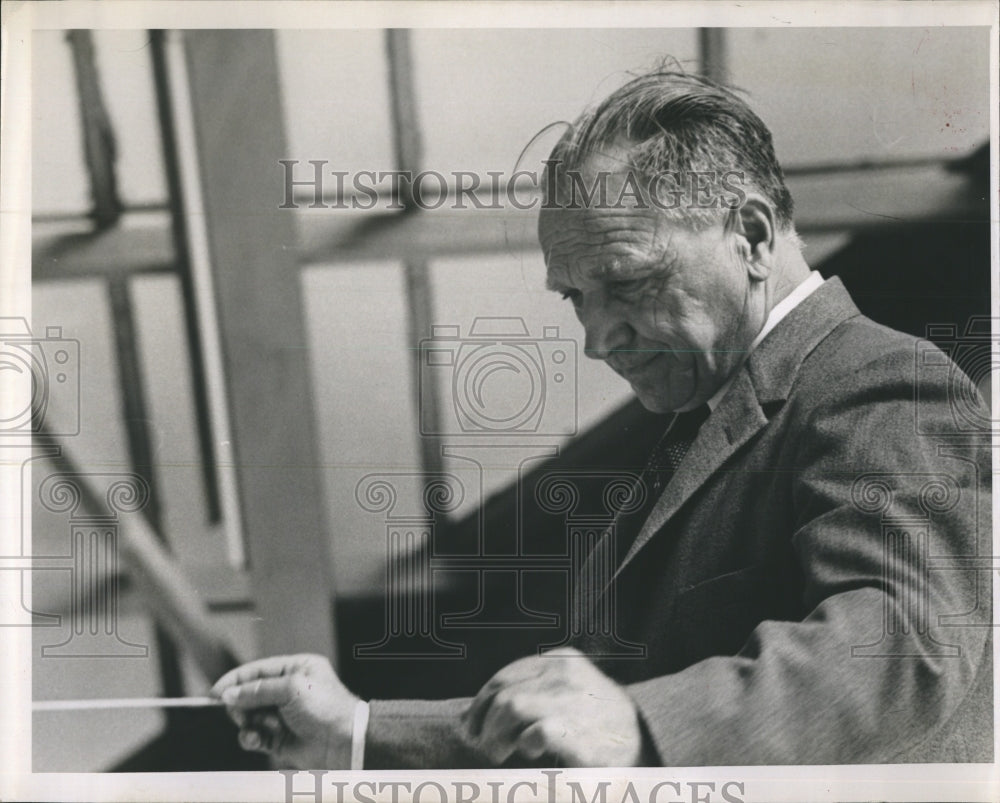 1963 John Horak,great conductor  - Historic Images