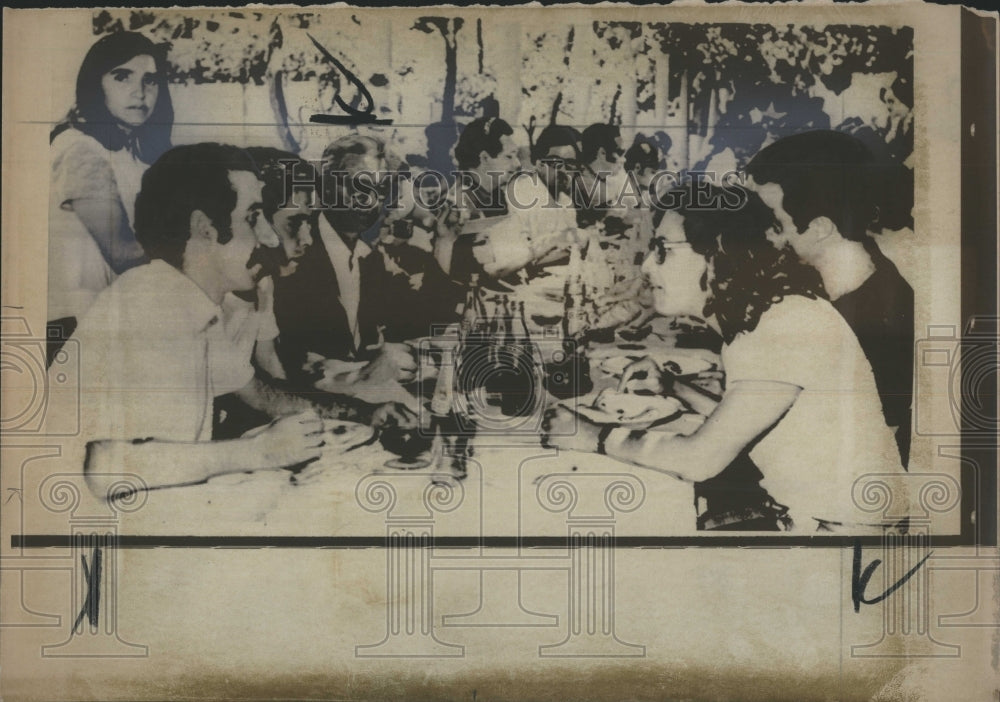 1971 Freed Brazilian Prisoner.  - Historic Images