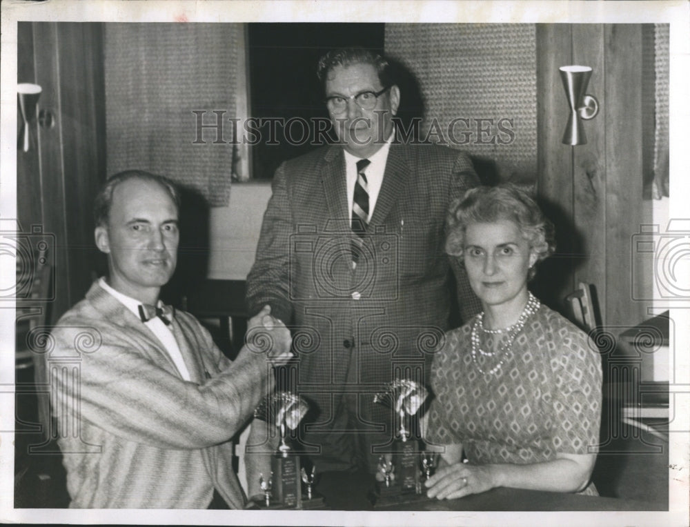 1982 Mr.and Mrs George Pipper Second Flight Winners. - Historic Images