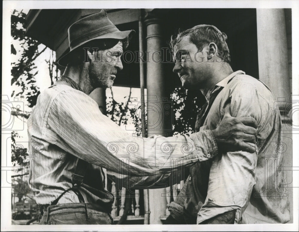 1969 Robert Ryan & Aldo Ray star in "God's Little Acre" - Historic Images