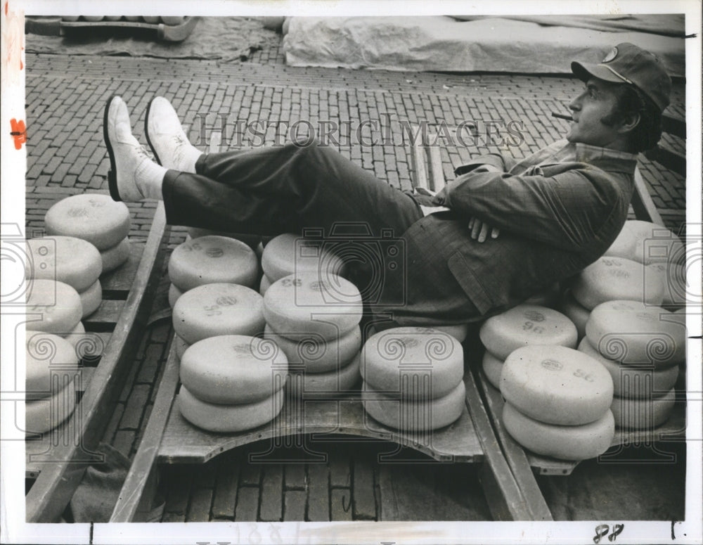 1974 Marty Ingels, scene from "If It's Tuesday, This Must be Belgium - Historic Images