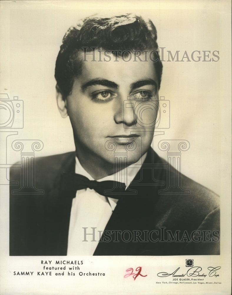 Ray Michaels, Sammy Kaye and his Orchestra, Headshot  - Historic Images