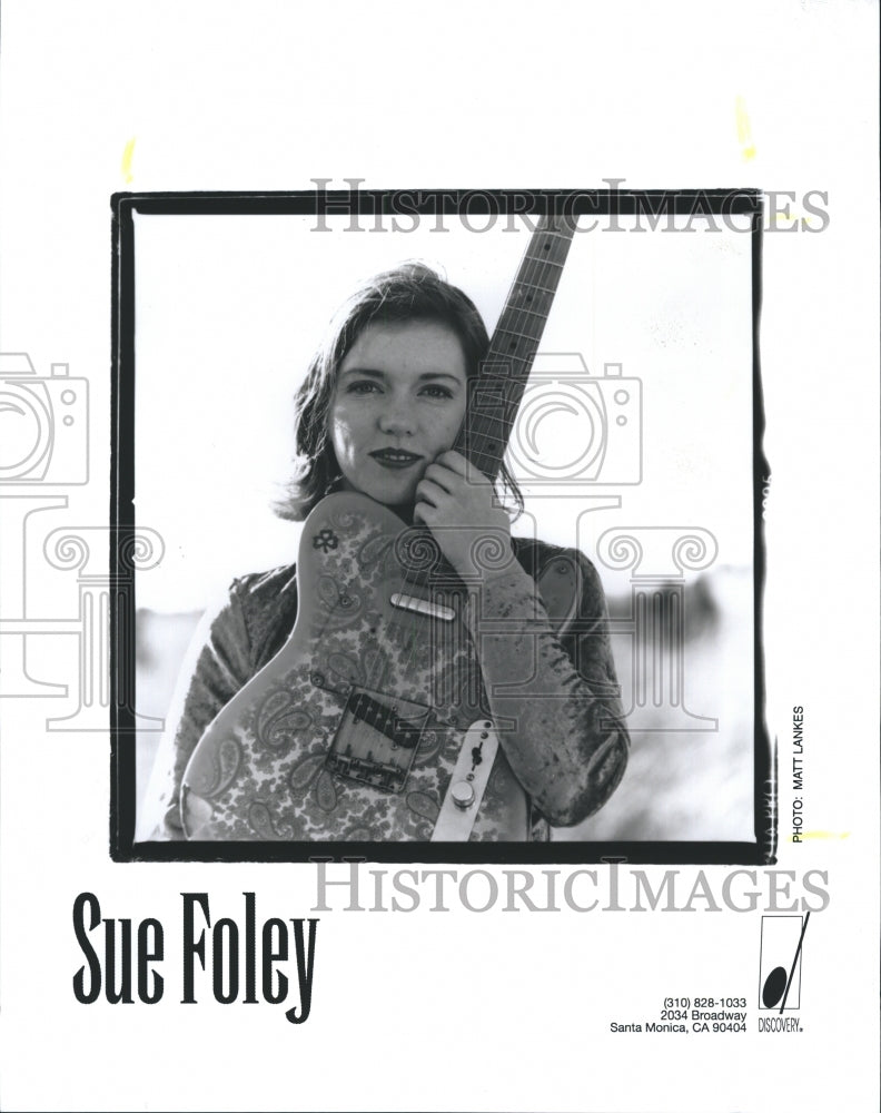 1996 Sue Foley  - Historic Images