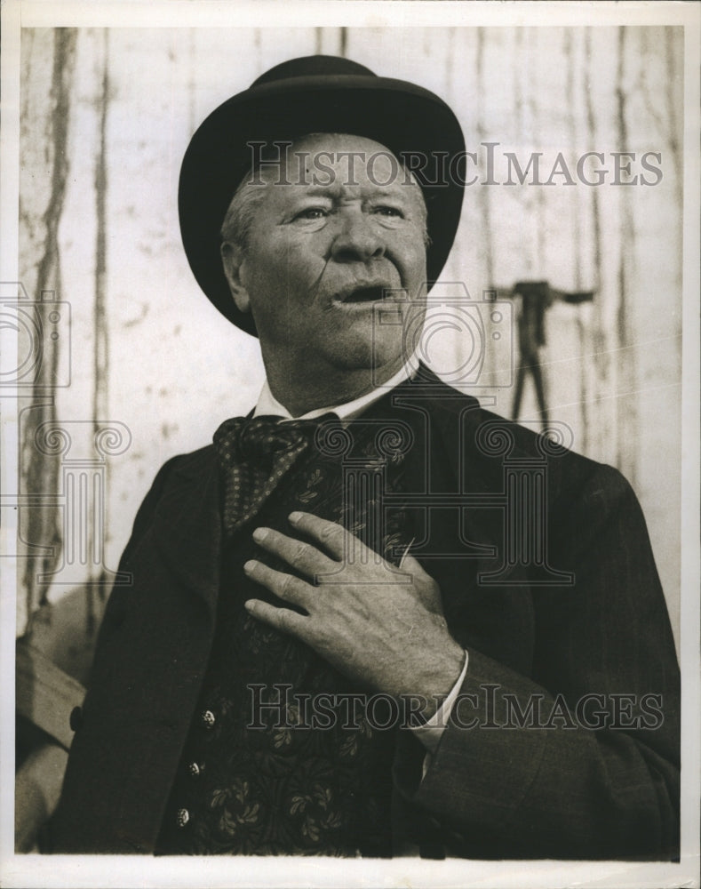1958 Jack Oakie Comedian And Actor Stars In The Wonderful Country - Historic Images