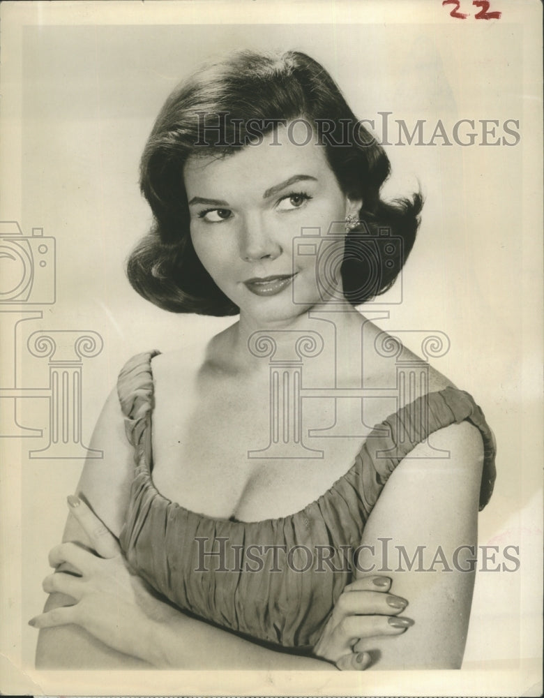 1959 Louise O'Brien on"The Pat Boone Chevy Showroom" onABC - Historic Images