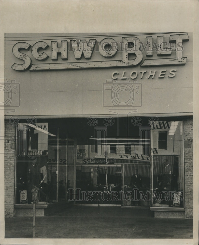 1948 Schwobilt Clothing Store - Historic Images