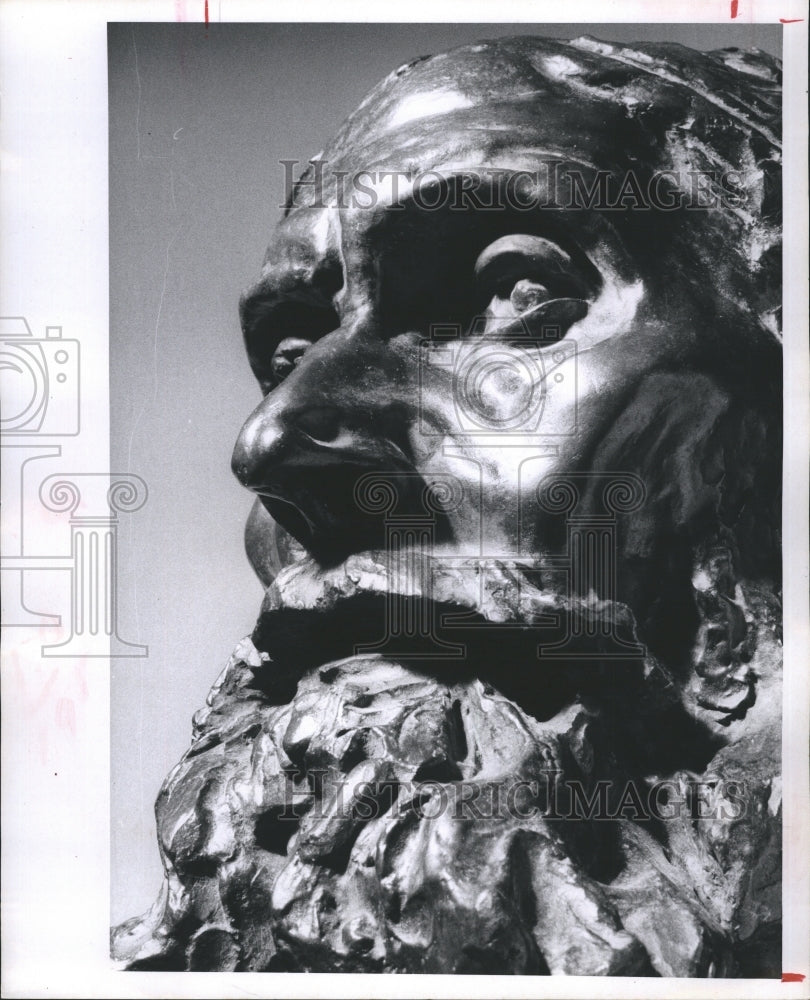 1969 sculpture By Frech Sculptor Rodin - Historic Images