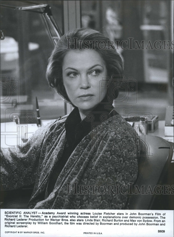 1977 Louise Fletcher stars in "Exorcist II: The Heretic" - Historic Images