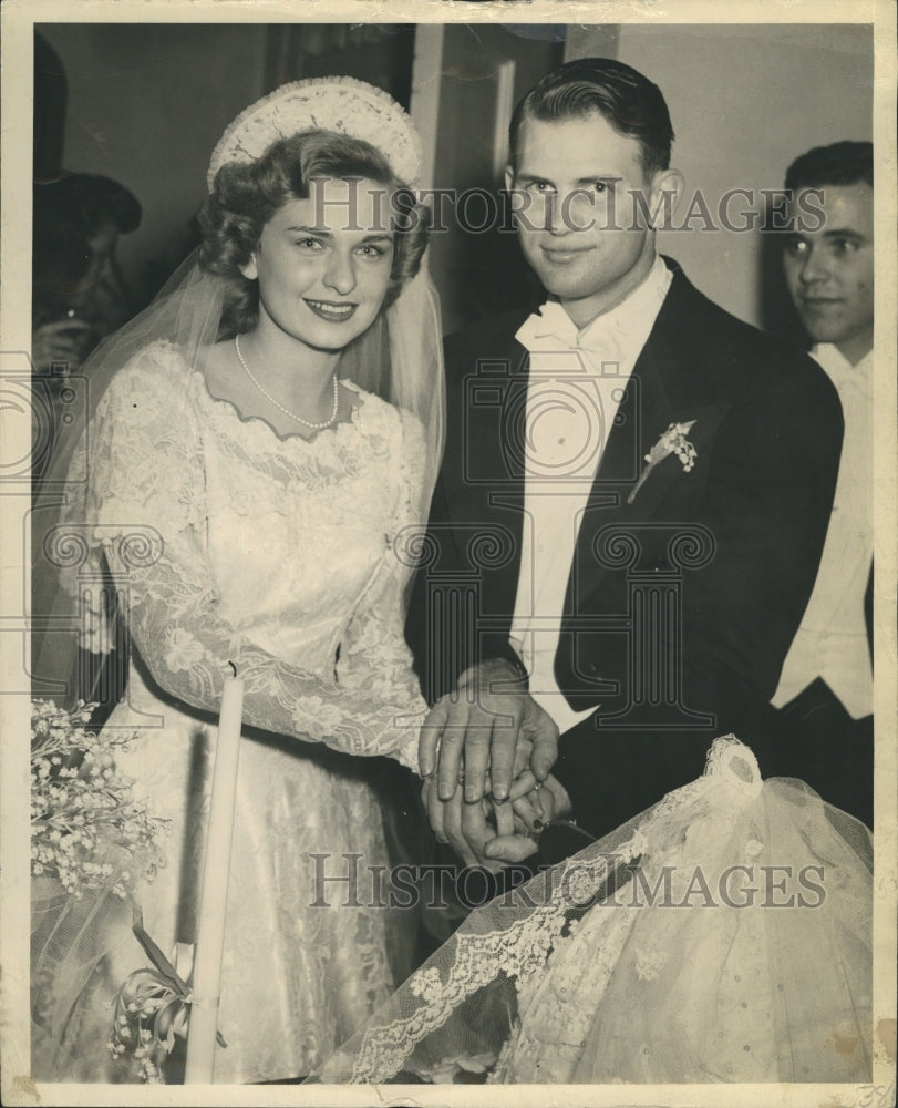 1949 Mr. &amp; Mrs. William D. Tucker Wedding Reception - Historic Images