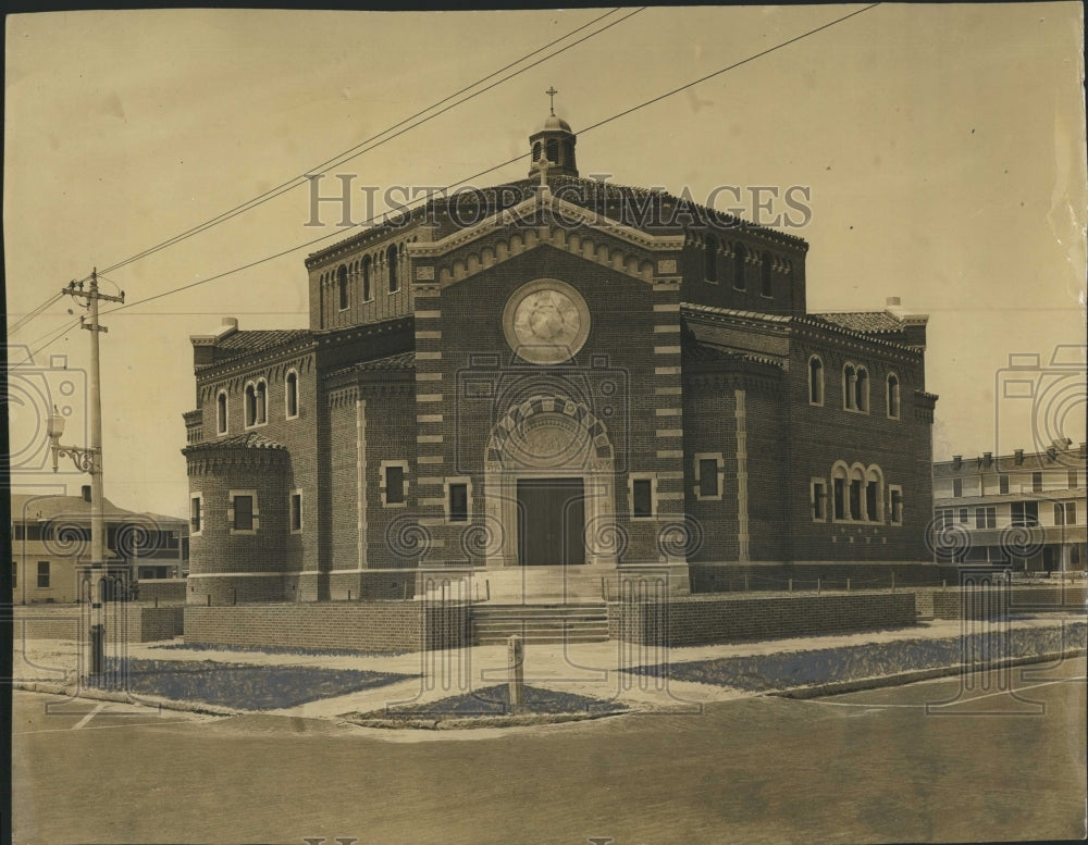 Press Photo St. Mary&#39;s Cathedral - Historic Images