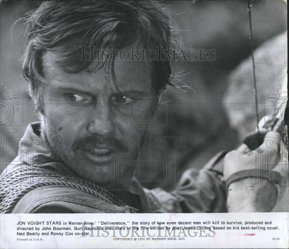 1972 Actor Jon Voight Movie Deliverance - Historic Images