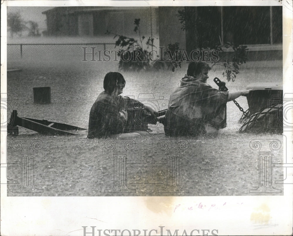 1979 Pinellas Park Florida Flood - Historic Images