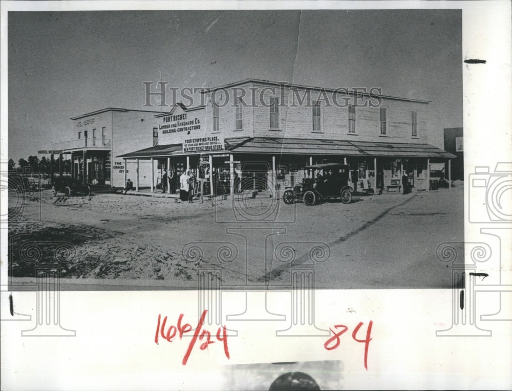 1980 Corner of Main & Boulevard - Historic Images