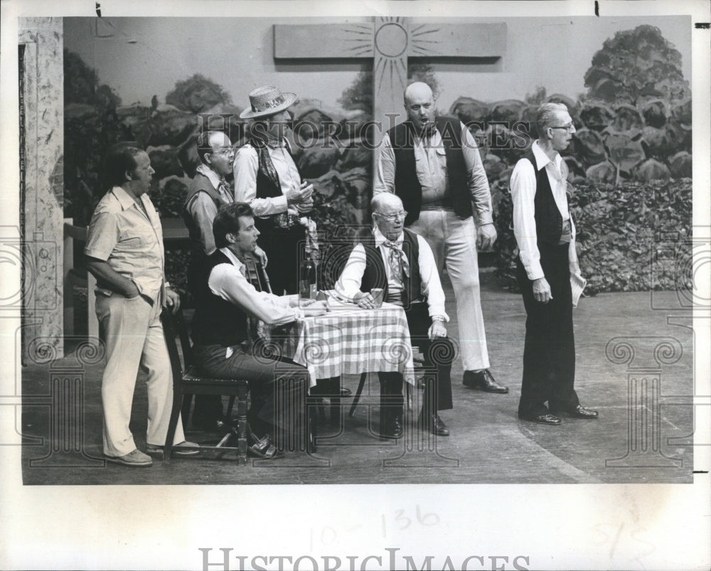 1977 Dress rehearsal for the opera &quot;Cavalleria Rusticana&quot; - Historic Images