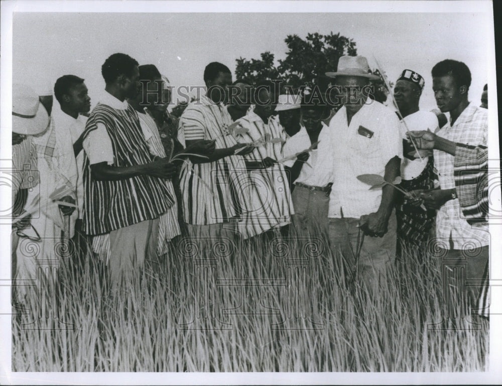 Press Photo Natives of Ghana - Historic Images