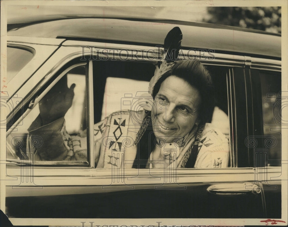 1964 Iron Eyes Cody the man in the picture - Historic Images