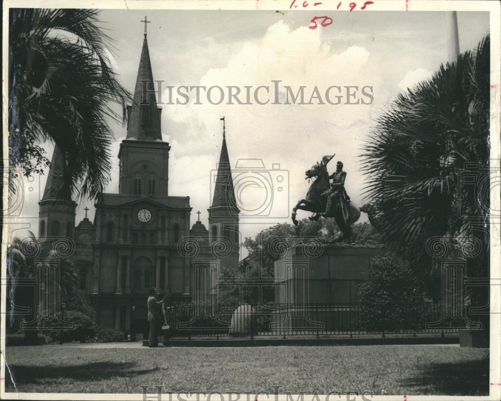 1968 A picture of Jackson Square - Historic Images