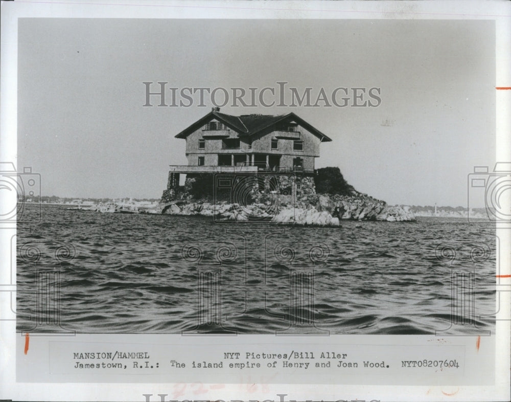 1976 Island Dumpling Chain Hammel Mansion Ruled Henry Joan Wood - Historic Images