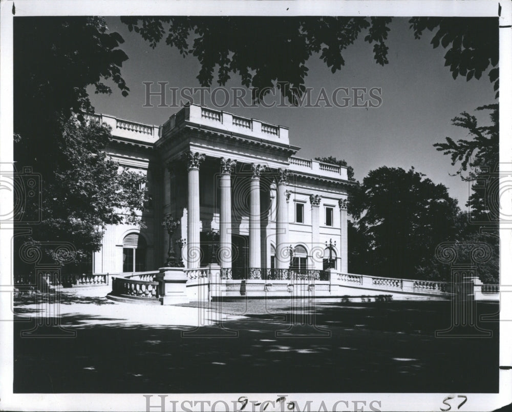 1976 Press Photo &quot;Marble House&quot;  Built In 1990-1992 For William Vanderbilt - Historic Images