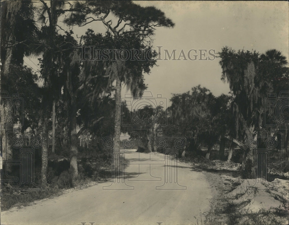 Press Photo Shore Acres Formerly Venetian Isles in the 1920s - Historic Images