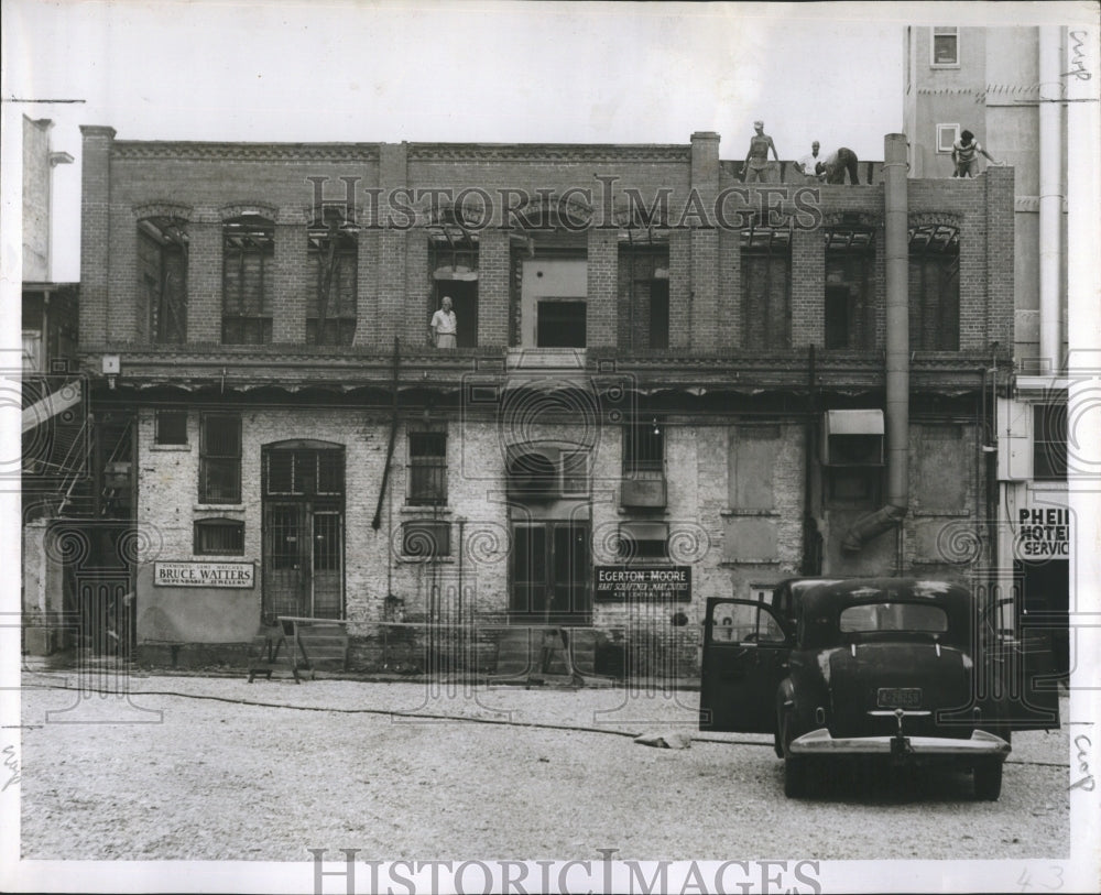 1952 bldg. next to historic Pheil Hotel in St. Petersburg, FL - Historic Images