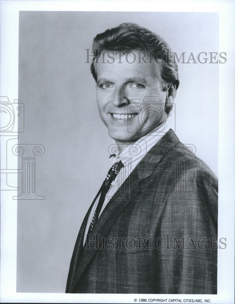 1986 David Rasche TV Actor Sledge Hammer ABC Cop Comedy Series Show - Historic Images